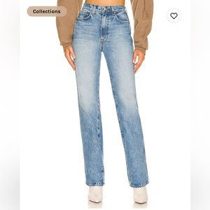 GRLFRND jeans. Sara Super High Rise Slim Straight. Color Astoria 24. Never Worn